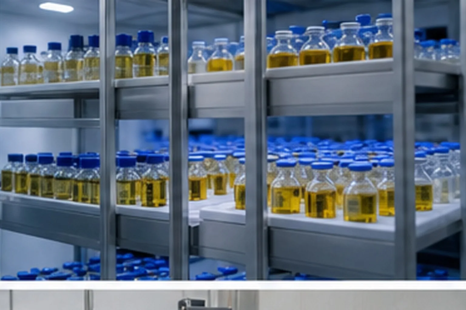 Functional oil functional oil stability samples stored for shelf-life and oxidation review