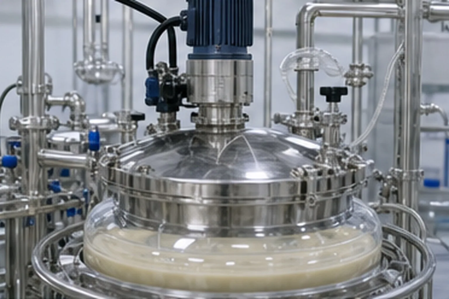 Liposomal ingredient liposomal formulation mixing vessel with clean process controls